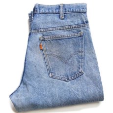 画像1: 70s USA製 Levi'sリーバイス 646 デニムパンツ w33 L34★ベルボトム フレア (1)