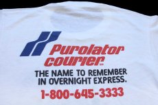 画像4: 80s GRAND OPENING UNION STATION INDIANAPOLIS 機関車 風船 Purolator courier 両面プリント Tシャツ 白 (4)