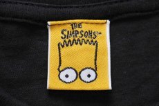 画像4: 90s The Simpsons シンプソンズ ホーマー マージ リサ コットンTシャツ 黒★B (4)