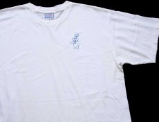 画像1: 90s USA製 Pillsbury ドゥボーイ コットンTシャツ 白 XL (1)