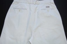 画像5: 90s ポロ ラルフローレン HAMMOND PANT ツータック コットン チノパン ベージュ w32 L32★286 (5)