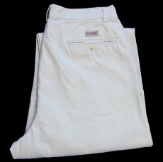 画像1: 90s ポロ ラルフローレン HAMMOND PANT ツータック コットン チノパン ベージュ w32 L32★286 (1)