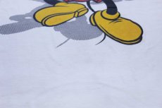 画像5: 90s Disneyディズニー ミッキー マウス コットンTシャツ 白 (5)