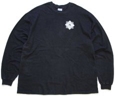 画像2: 90s Hanes RAMPART RANGE COLORADO モトクロス コットン 長袖Tシャツ 黒 XXL★特大 (2)