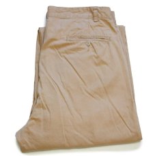 画像1: 90s ポロ ラルフローレン HAMMOND PANT ツータック コットンパンツ 薄茶 w32 L30★294 (1)