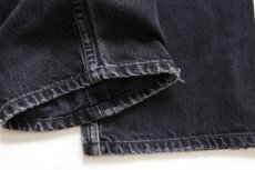 画像9: 90s USA製 Levi'sリーバイス 501 ブラック デニムパンツ w38 L32 (9)