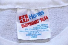 画像4: 90s USA製 Hanes FIRE DEPT. 101 DALMATIANS 101匹わんちゃん Tシャツ 白 L (4)