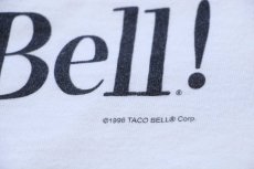 画像6: 90s Yo Quiero Taco Bell ! Want Some ? タコベル チワワ 両面プリント コットンTシャツ 白 XL (6)