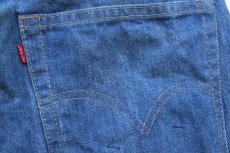 画像9: 80s USA製 Levi'sリーバイス 505 黒カン デニムパンツ w36 L30 (9)