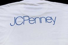 画像4: 90s USA製 JCPenney ロゴ HCB/ZACHRY JOINT VENTURE Tシャツ 白 XL (4)