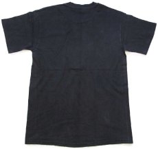 画像3: 90s Hanes スヌーピー MetLife コットンTシャツ 黒 フェード M (3)