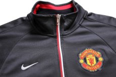 画像3: NIKEナイキ MANCHESTER UNITED マンチェスターユナイテッド パッチ付き トラックジャケット グレー M★ジャージ (3)