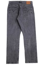 画像3: LEVI'Sリーバイス PREMIUM 501 BIGE ストレッチ 先染め ブラック デニムパンツ w29 L28★SDP2782 (3)