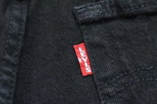 画像8: トルコ製 LEVI'Sリーバイス PREMIUM 501 BIGE ストレッチ ブラック デニムパンツ w25 L28★SDP2773 ユーロ (8)