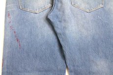 画像8: Levi'sリーバイス 501 USED加工 ペンキ飛び デニムパンツ w36 L32★SDP2839 (8)