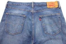 画像5: メキシコ製 Levi'sリーバイス 501 USED加工 ストレッチ デニムパンツ w36 L32★SDP2866 (5)