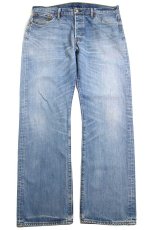 画像2: ポーランド製 Levi'sリーバイス 501 USED加工 デニムパンツ w36 L32★SDP2844 ユーロ (2)