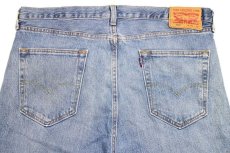 画像5: メキシコ製 Levi'sリーバイス 501 USED加工 ストレッチ デニムパンツ w35 L32★SDP2834 (5)