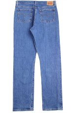 画像3: Levi'sリーバイス 501 USED加工 ストレッチ デニムパンツ w33 L32★SDP2884 (3)