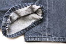 画像8: メキシコ製 Levi'sリーバイス 501 ダメージ ペンキ飛び 先染め ダークグレー デニムパンツ w33 L30★SDP2888 (8)