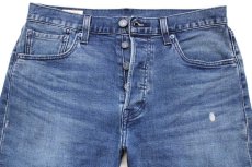 画像4: LEVI'Sリーバイス PREMIUM 501 BIGE ペンキ飛び ストレッチ デニムパンツ ヒゲ w30★SDP2880 (4)