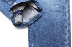 画像9: LEVI'Sリーバイス PREMIUM 501 BIGE ペンキ飛び ストレッチ デニムパンツ ヒゲ w30★SDP2880 (9)