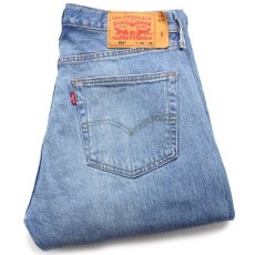 画像1: メキシコ製 Levi'sリーバイス 501 USED加工 ストレッチ デニムパンツ w32 L36★SDP2861 (1)