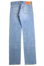 画像3: メキシコ製 Levi'sリーバイス 501 USED加工 ストレッチ デニムパンツ w32 L36★SDP2861 (3)