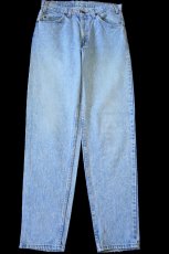 画像2: 80s USA製 Levi'sリーバイス 550 ケミカルウォッシュ デニムパンツ w32 L34★アシッド (2)