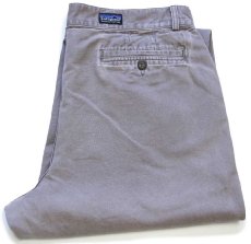 画像1: 00s patagoniaパタゴニア オーガニックコットン キャンバス パンツ グレー w38 (1)