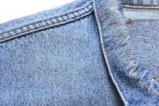 画像6: 90s USA製 Levi'sリーバイス デカパッチ ダメージ デニムジャケット 4ポケット (6)