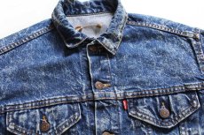 画像3: 80s USA製 Levi'sリーバイス 57514 ケミカルウォッシュ デニムジャケット 4ポケット ボーイズM★アシッド (3)