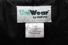 画像4: Uni Wear by UniFirst 無地 キルティングライナー ワークジャケット 黒 L-RG (4)