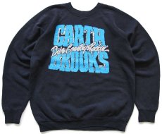 画像1: 80s USA製 GARTH BROOKS This Country's Rockin 両面プリント スウェット 黒 XL (1)