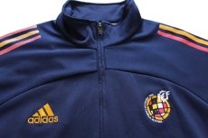 画像3: 00s adidasアディダス REAL FEDERACION ESPANOLA DE FUTBOL スペイン代表 刺繍 トラックジャケット M★ジャージ (3)