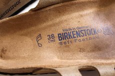 画像5: ドイツ製 BIRKENSTOCKビルケンシュトック Florida フロリダ サンダル ソフトフットベッド 薄茶 38/24.5 (5)