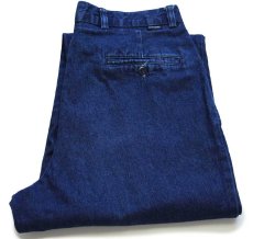 画像1: 00s DOCKERSドッカーズ ツータック デニム トラウザーズ w34 L32★Levi'sリーバイス (1)