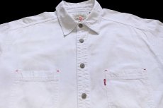 画像3: 90s Levi'sリーバイス ホワイト デニムシャツ XL★03 (3)