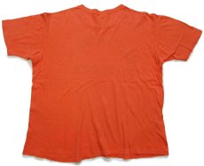 画像3: 70s USA製 Championチャンピオン WEBSTER GROVES STATESMEN コットンTシャツ オレンジ XL (3)