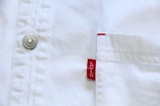 画像5: 90s Levi'sリーバイス ホワイト デニムシャツ XL★01 (5)