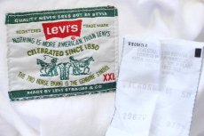 画像4: 90s Levi'sリーバイス ホワイトデニム ウエスタンシャツ XXL★07 特大 (4)