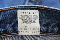 画像7: 00s メキシコ製 Levi'sリーバイス 505 デニムパンツ w34 L32★145 (7)