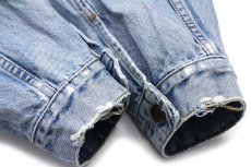 画像9: 90s Levi'sリーバイス 70503 デニムジャケット 4ポケット XL★A ユーロ (9)