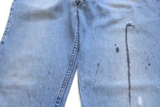 画像9: 70s USA製 Levi'sリーバイス 519 ペンキ飛び デニムパンツ w34 L31 (9)