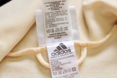 画像5: 90s adidasアディダス トレフォイル ロゴ刺繍 ハイネック トラックジャケット クリーム×紺★特大 ジャージ (5)