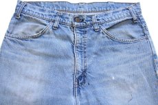 画像4: 70s USA製 Levi'sリーバイス 519 ペンキ飛び デニムパンツ w34 L31 (4)