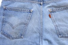 画像5: 70s USA製 Levi'sリーバイス 519 ペンキ飛び デニムパンツ w34 L31 (5)