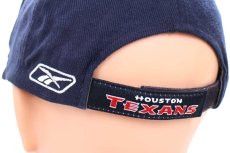 画像6: 00s Reebokリーボック NFL HOUSTON TEXANS ロゴ刺繍 アクリル×ウール キャップ 紺 (6)