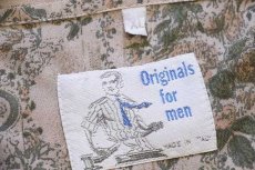 画像4: 80s イタリア製 Originals for men アート 総柄 レーヨンシャツ XL (4)