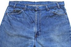 画像4: 80s USA製 Levi'sリーバイス 517 デニムパンツ w40★73 ブーツカット (4)